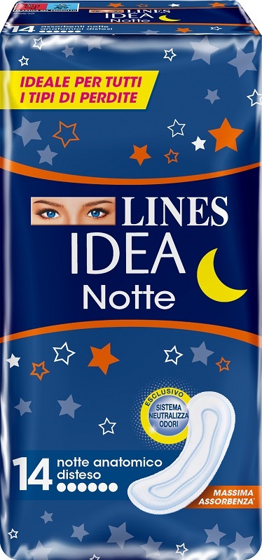 LINES IDEA NOTTE SENZA ALI 14 PEZZI - Speedyfarma.it