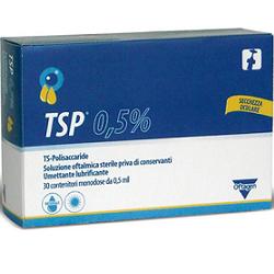 TSP 0,5% SOLUZIONE OFTALMICA UMETTANTE LUBRIFICANTE 30 FLACONCINI MONODOSE 0,5 ML - Speedyfarma.it