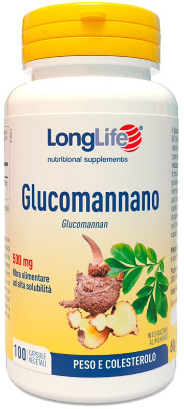 LONGLIFE GLUCOMANNANO 100 CAPSULE VEGETALI - Speedyfarma.it