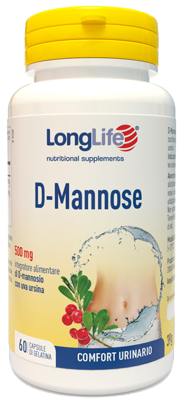 LONGLIFE D-MANNOSE 60 CAPSULE - Speedyfarma.it