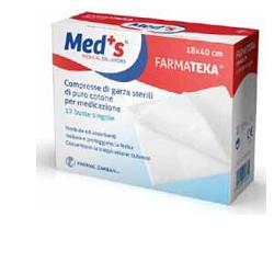 GARZA COMPRESSA MEDS 12/8 36X40CM 12 PEZZI - Speedyfarma.it