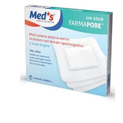 MEDS PORE MEDICAZIONE ADESIVA 10X15 CM 5 PEZZI - Speedyfarma.it