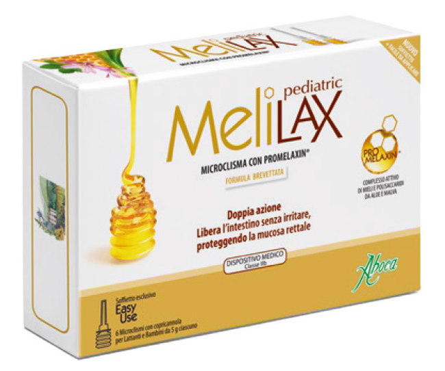 MELILAX PEDIATRIC MICROCLISMI 6 PEZZI 5 G - Speedyfarma.it