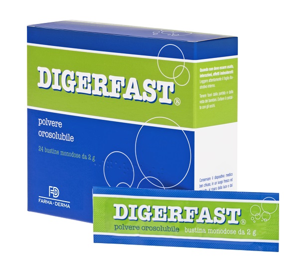 DIGERFAST POLVERE 24 BUSTINE MONODOSE 2 G - Speedyfarma.it