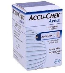 STRISCE MISURAZIONE GLICEMIA ACCU-CHEK AVIVA BRK RETAIL 50 PEZZI - Speedyfarma.it