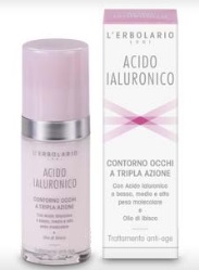 ACIDO IALURONICO CONTORNO OCCHI A TRIPLA AZIONE TRATTAMENTO ANTIAGE 30 ML - Speedyfarma.it