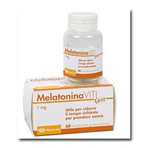 MELATONINA VITI FAST 1MG 60 COMPRESSE GUSTO ARANCIA - Speedyfarma.it