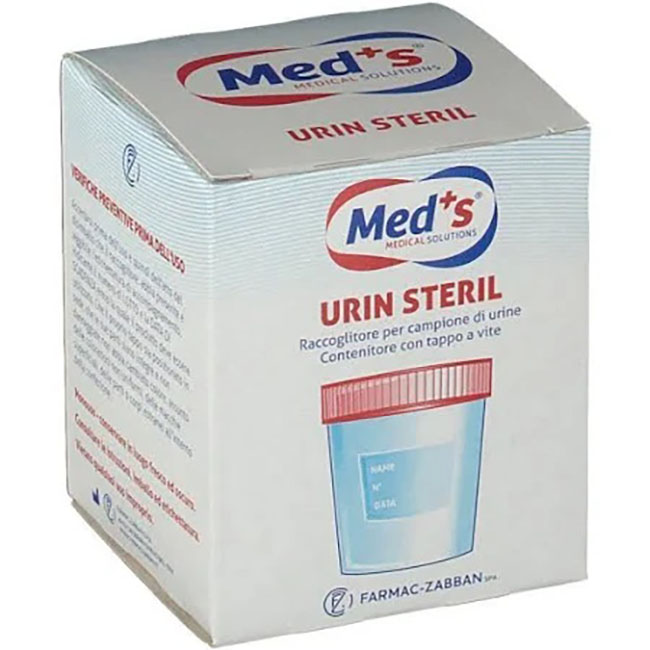 CONTENITORE MEDS URINA STERILE SOTTOVUOTO 120 ML - Speedyfarma.it