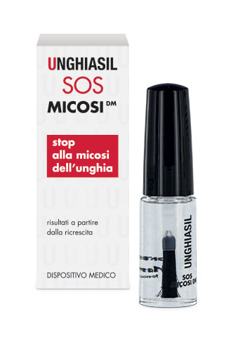 ANTIMICOTICO UNGHIASIL SOS MICOSI IN FLACONE DI VETRO 5 ML CON PENNELLO APPLICATORE + ASTUCCIO - Speedyfarma.it