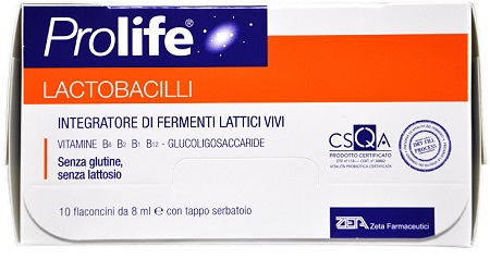 PROLIFE LACTOBACILLI 10 FLACONCINI 8 ML - Speedyfarma.it