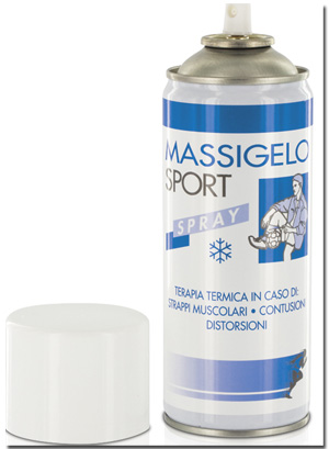 GHIACCIO ISTANTANEO MASSIGELO SPORT BOMBOLETTA SPRAY 400ML - Speedyfarma.it