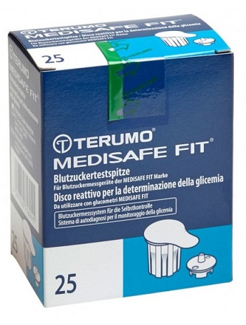 DISCO PER LA DETERMINAZIONE DELLA GLICEMIA MEDISAFE FIT 25 PEZZI - Speedyfarma.it
