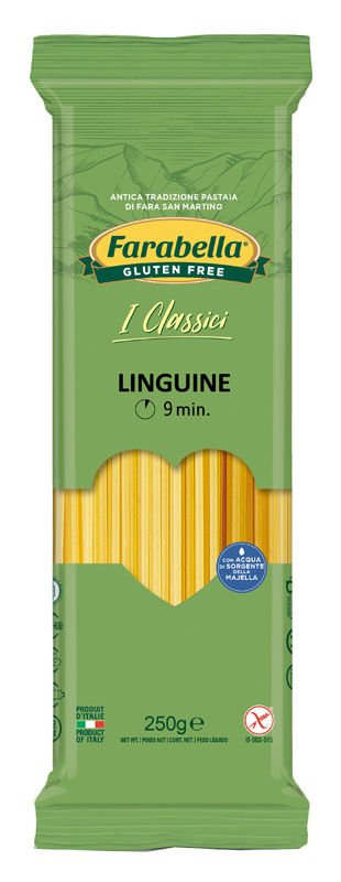 FARABELLA LINGUINE PASTA SENZA GLUTINE 250 G - Speedyfarma.it