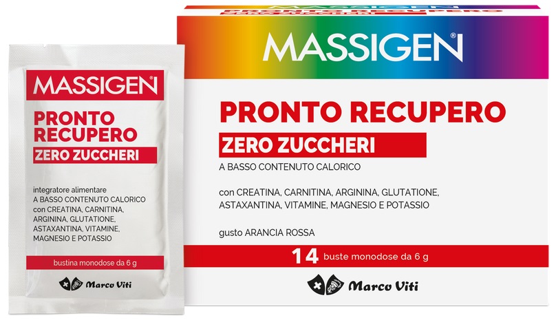 MASSIGEN PRONTO RECUPERO ZERO ZUCCHERI 14 BUSTINE - Speedyfarma.it