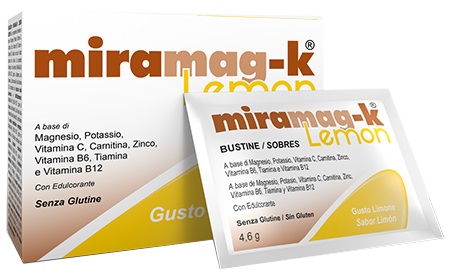 MIRAMAG-K LEMON 20 BUSTINE IN ASTUCCIO 92 G - Speedyfarma.it