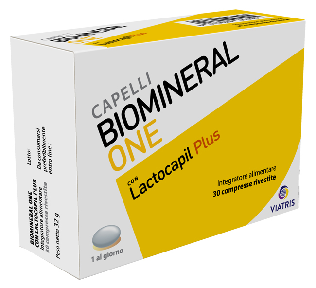 BIOMINERAL ONE LACTOCAPIL PLUS 30 COMPRESSE - Speedyfarma.it