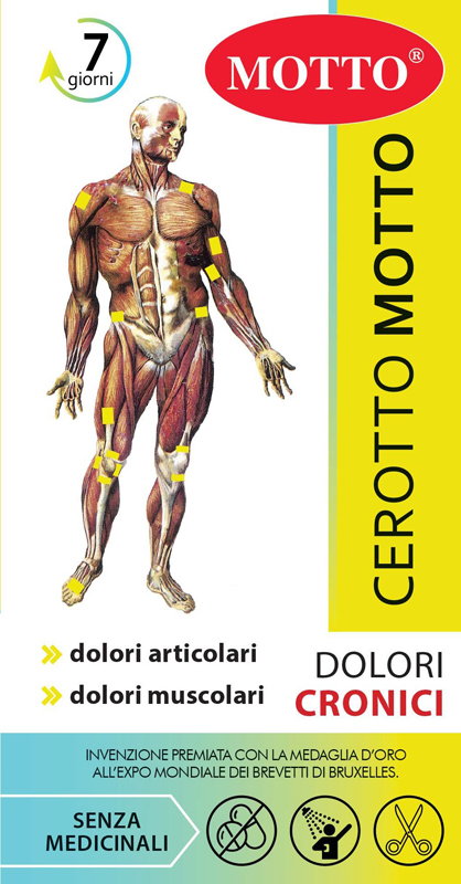 CEROTTO MOTTO ANALGESICO DA RITAGLIARE 5 X 15 CM 2 PEZZI - Speedyfarma.it