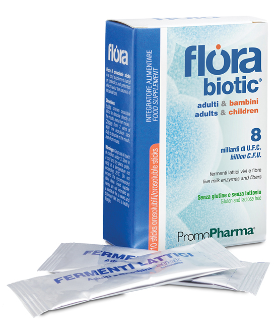 FLORA 8 10 STICK OROSOLUBILI ADULTI E BAMBINI - Speedyfarma.it