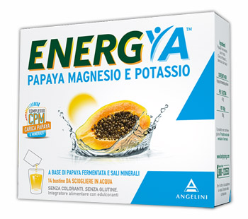 ENERGYA PAPAYA MAGNESIO POTASSIO 14 BUSTINE  - Speedyfarma.it