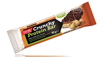 CRUNCHY PROTEINBAR COOKIES & CREAM 1 PEZZO 40 G - Speedyfarma.it