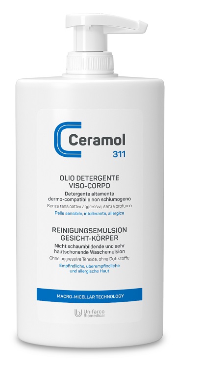 CERAMOL 311 OLIO DETERGENTE VISO/CORPO 400 ML - Speedyfarma.it