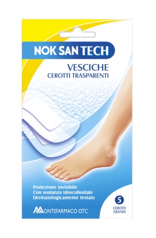 NOK SAN TECH CEROTTO VESCICALE GRANDE 5 PEZZI - Speedyfarma.it