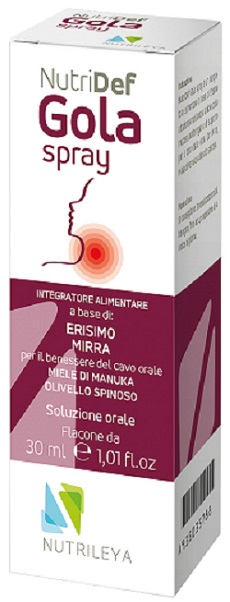 NUTRIDEF GOLA SPRAY 30 ML - Speedyfarma.it