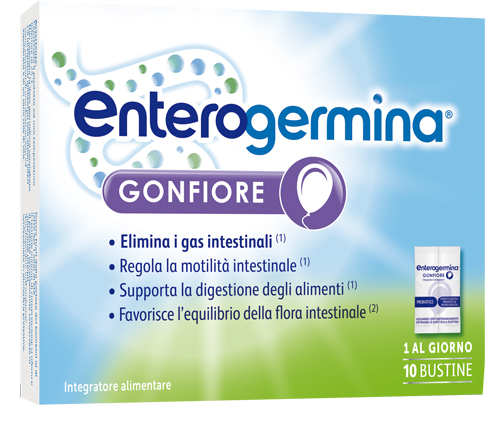 ENTEROGERMINA GONFIORE 10 BUSTINE BIPARTITE - Speedyfarma.it