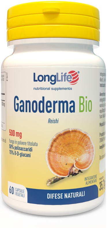 LONGLIFE GANODERMA BIO 60 CAPSULE - Speedyfarma.it