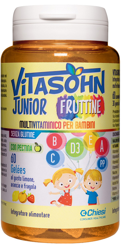 VITASOHN JUNIOR FRUTTINE 60 CARAMELLE - Speedyfarma.it