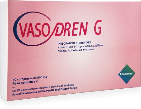VASODREN G 40 COMPRESSE DA 900 MG - Speedyfarma.it