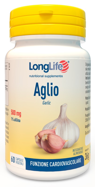LONGLIFE AGLIO 60 CAPSULE VEGETALI - Speedyfarma.it