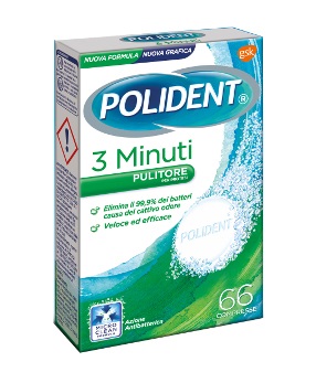 POLIDENT 3 MINUTI 66 COMPRESSE - Speedyfarma.it