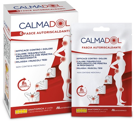 CALMADOL FASCIA RISCALDANTE PACK 6 PEZZI - Speedyfarma.it