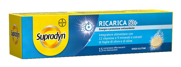 SUPRADYN RICARICA 50+ 15 COMPRESSE EFFERVESCENTI - Speedyfarma.it