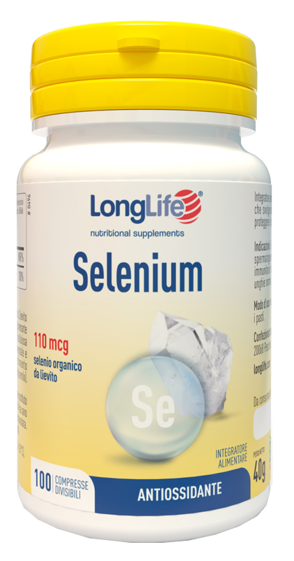 LONGLIFE SELENIUM 100 COMPRESSE DIVISIBILI - Speedyfarma.it