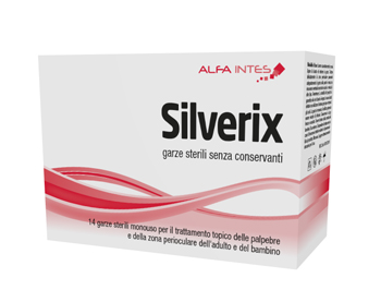 GARZA PERIOCULARE SILVERIX 14 PEZZI - Speedyfarma.it