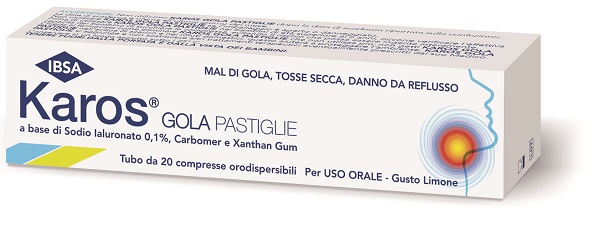 KAROS GOLA 20 PASTIGLIE ORODISPERSIBILI - Speedyfarma.it