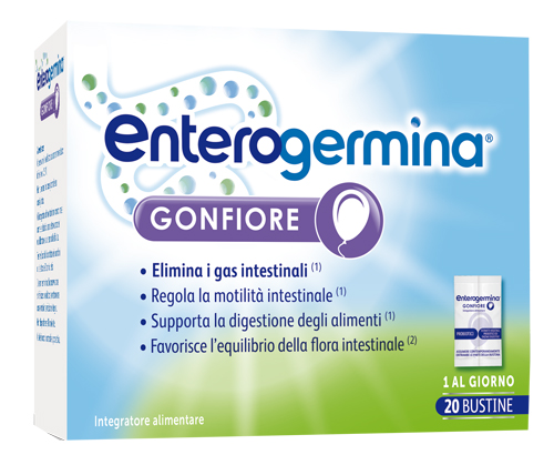 ENTEROGERMINA GONFIORE 20 BUSTINE BIPARTITE - Speedyfarma.it