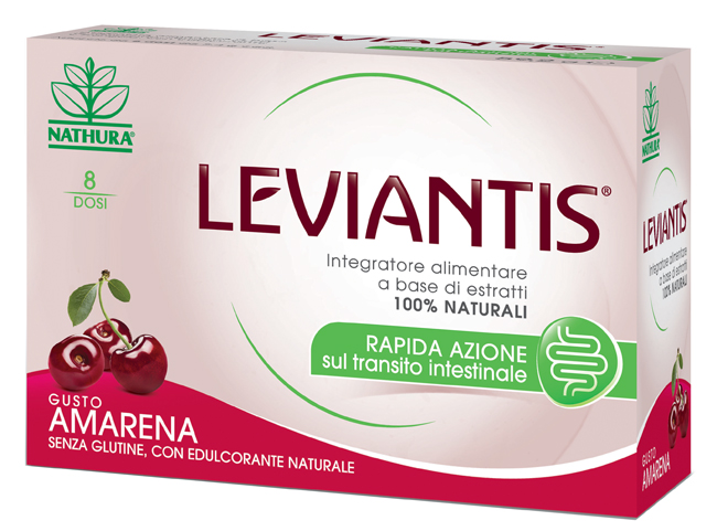 LEVIANTIS SENZA GLUTINE GUSTO AMARENA 8 DOSI / 16 BUSTE - Speedyfarma.it