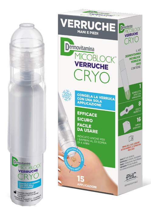 DERMOVITAMINA MICOBLOCK VERRUCHE CRYO SPRAY 38 ML - Speedyfarma.it