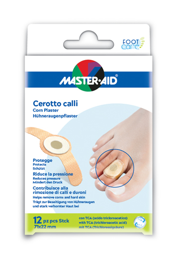 MASTER-AID CEROTTO CALLIFUGO FOOT CARE 71X22 MM 12 PEZZI Scad.06/2026 - Speedyfarma.it