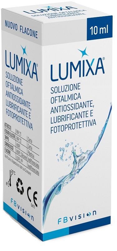LUMIXA SOLUZIONE OFTALMICA LUBRIFICANTE ANTIOSSIDANTE 10 ML - Speedyfarma.it