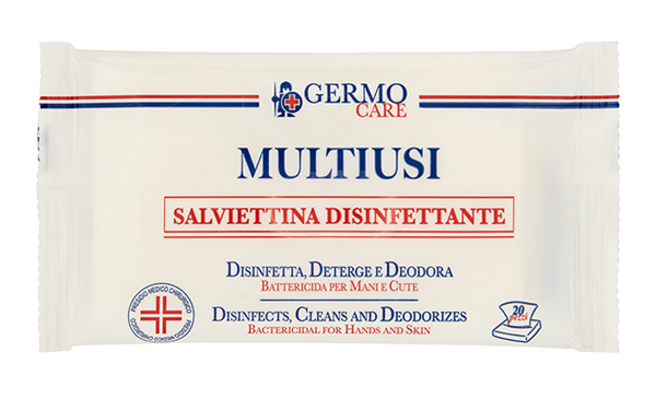 MULTIUSI SALVIETTINA DISINFETTANTE 20 PEZZI - Speedyfarma.it