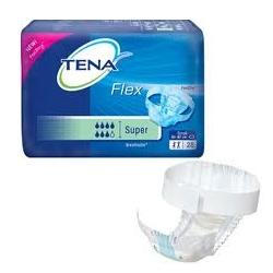 PANNOLONE A CINTURA PER INCONTINENZA TENA FLEX SUPER SMALL 30 PEZZI - Speedyfarma.it