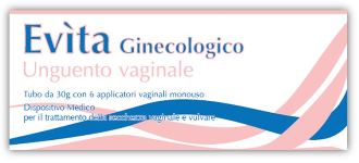EVITA GINECOLOG UNGUENTO VAGINALE TUBO DA 30 G + 6 APPLICATORI VAGINALI MONOUSO - Speedyfarma.it