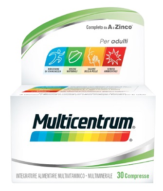 MULTICENTRUM ADULTI EFFERVESCENTE 30 COMPRESSE - Speedyfarma.it