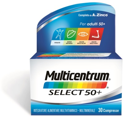 MULTICENTRUM SELECT 50+ 30 COMPRESSE - Speedyfarma.it