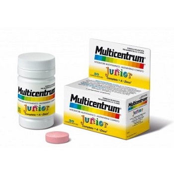 MULTICENTRUM JUNIOR 30 COMPRESSE - Speedyfarma.it