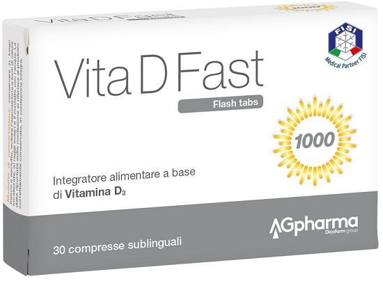 VITA D FAST 30 COMPRESSE - Speedyfarma.it